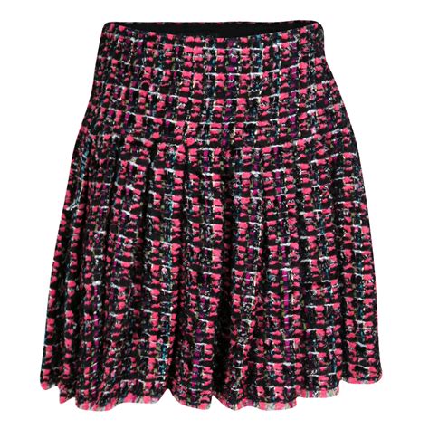 chanel multicolor skirt